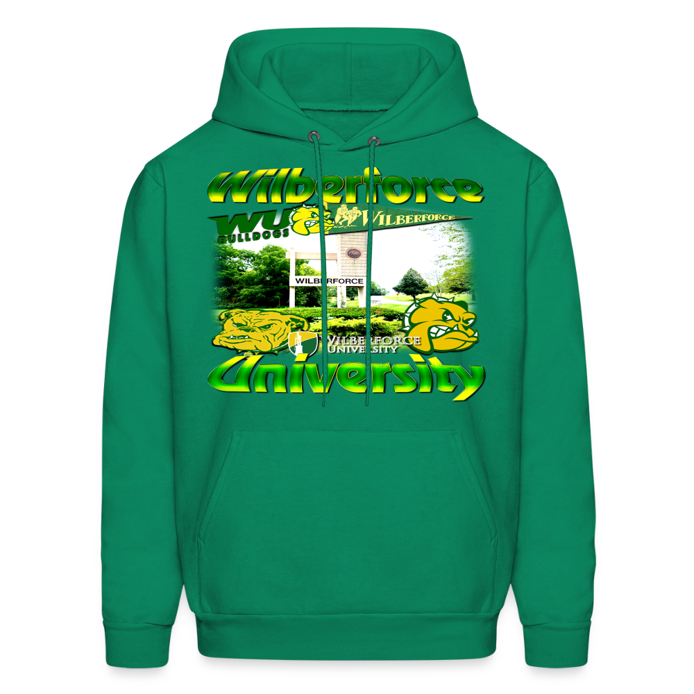 Wilberforce University Hoodie - kelly green