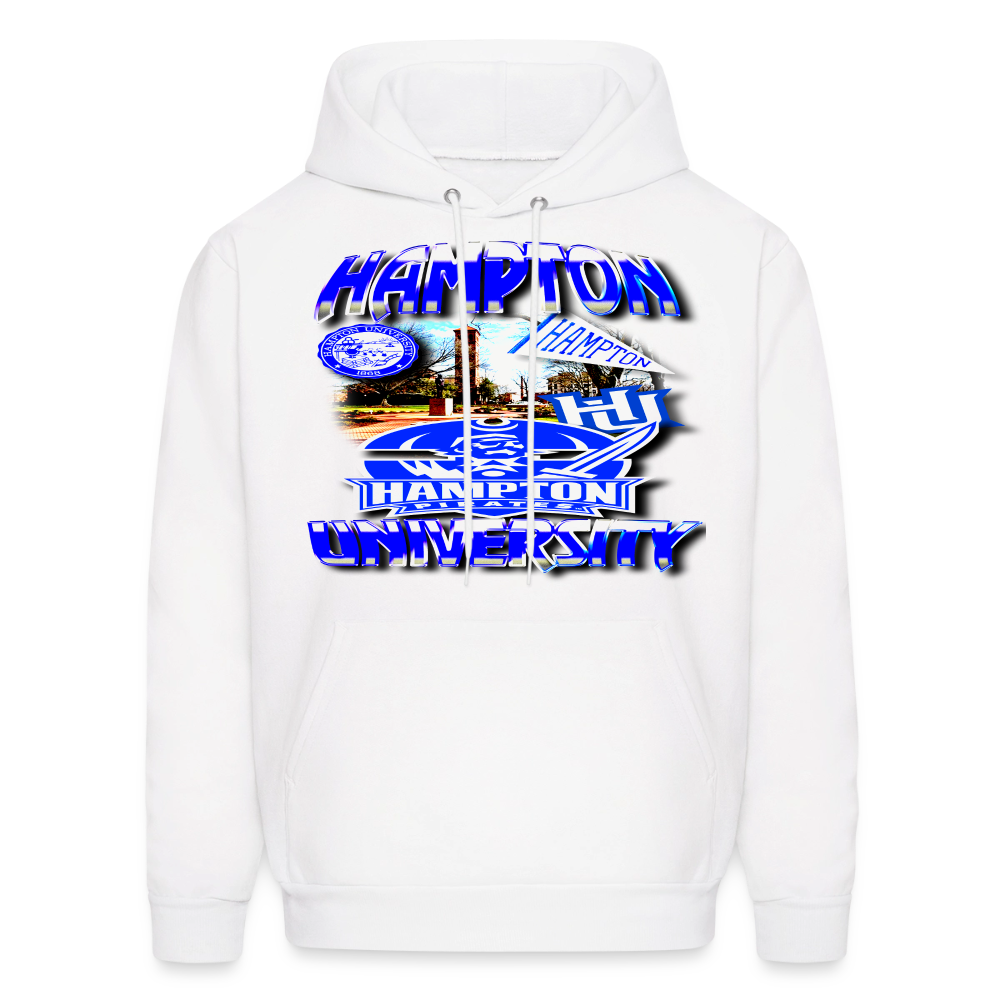 Hampton University Hoodie - white