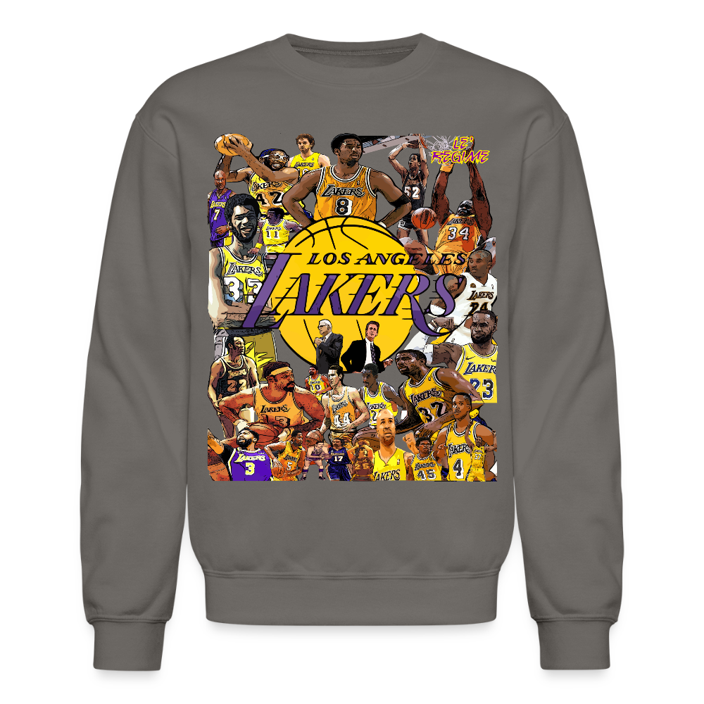 Los Angeles Lakers All-Time Sweatshirt - asphalt gray