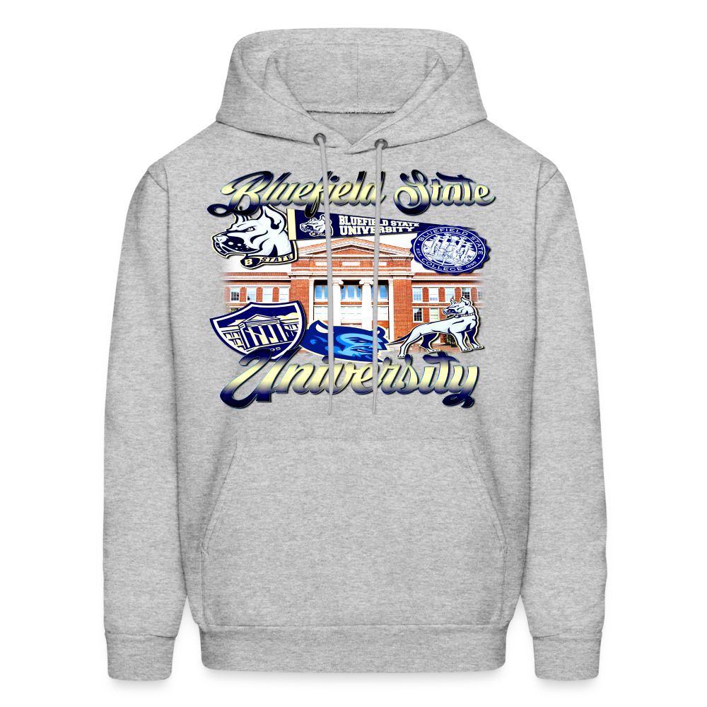 Bluefield State Hoodie - heather gray