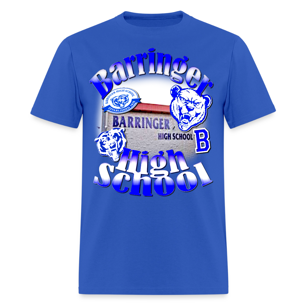 Barringer High School T-Shirt - royal blue