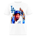 Dodger Blue Kobe - white