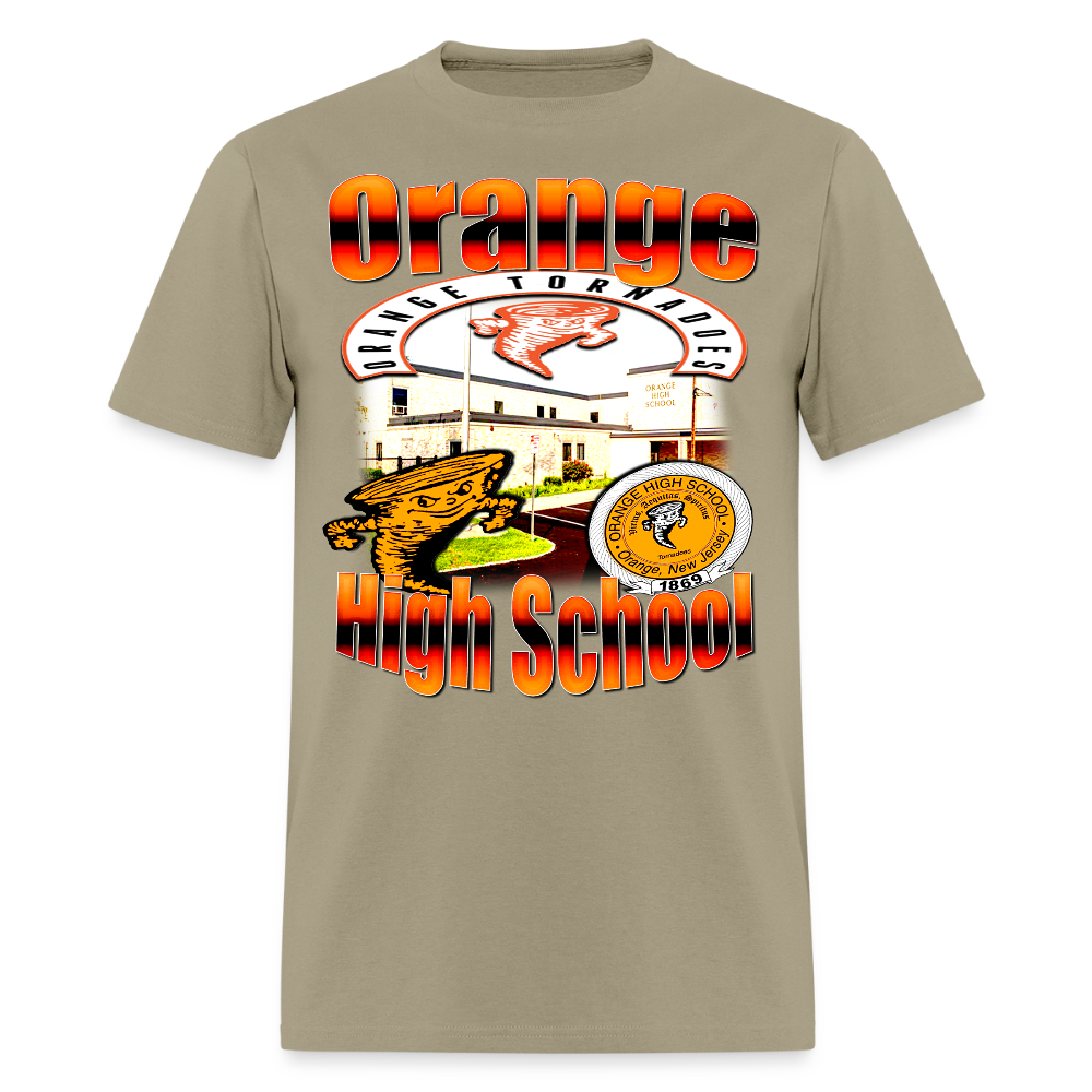 Orange High (NJ) T-Shirt - khaki