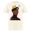 King Khalid Muhammad Tee - sweet cream heather