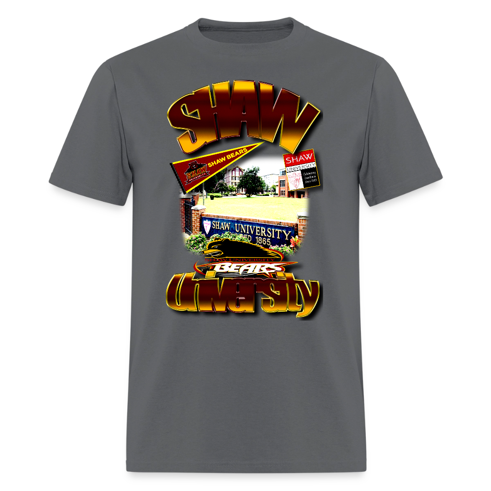 Shaw University Tee - charcoal