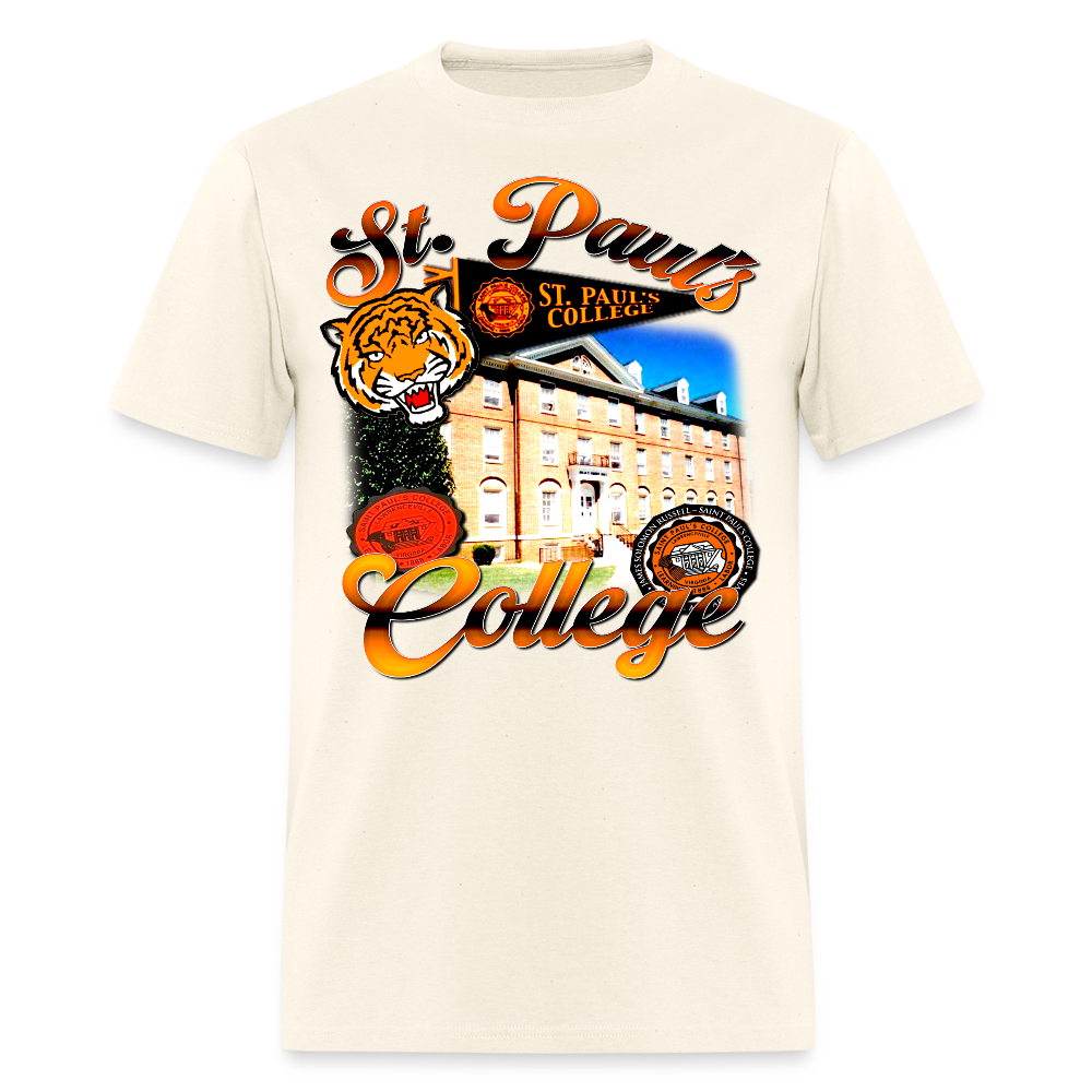 St. Paul's College Tee - sweet cream heather