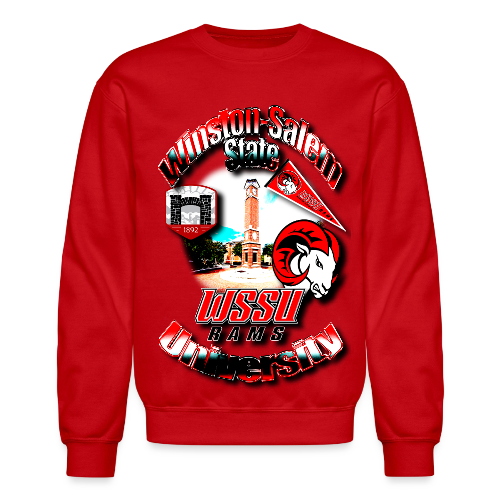 Winston-Salem State Sweatshirt - red