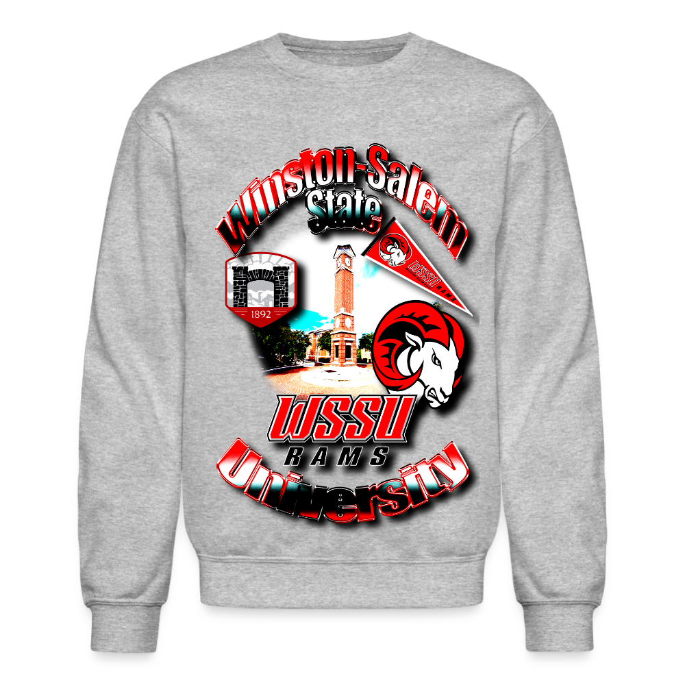 Winston-Salem State Sweatshirt - heather gray