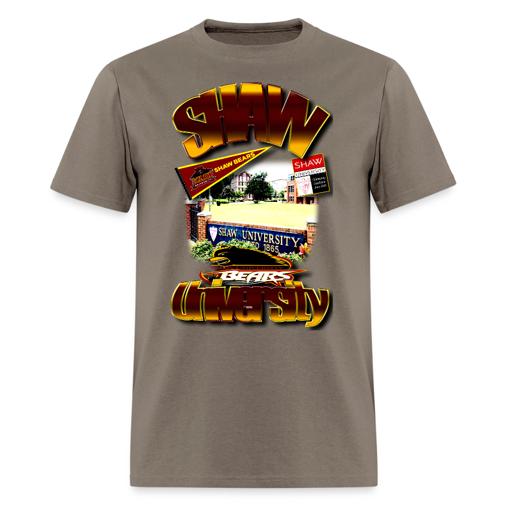 Shaw University Tee - safari