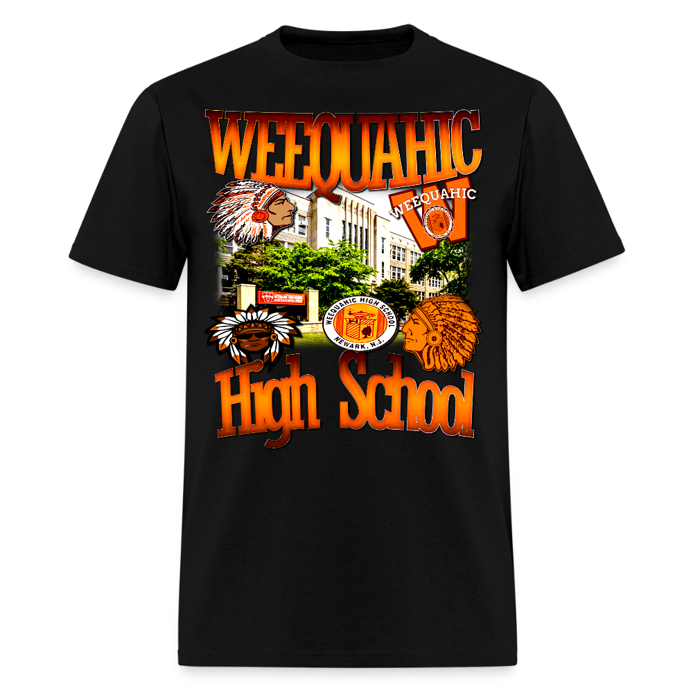 Weequahic High School T-Shirt - black