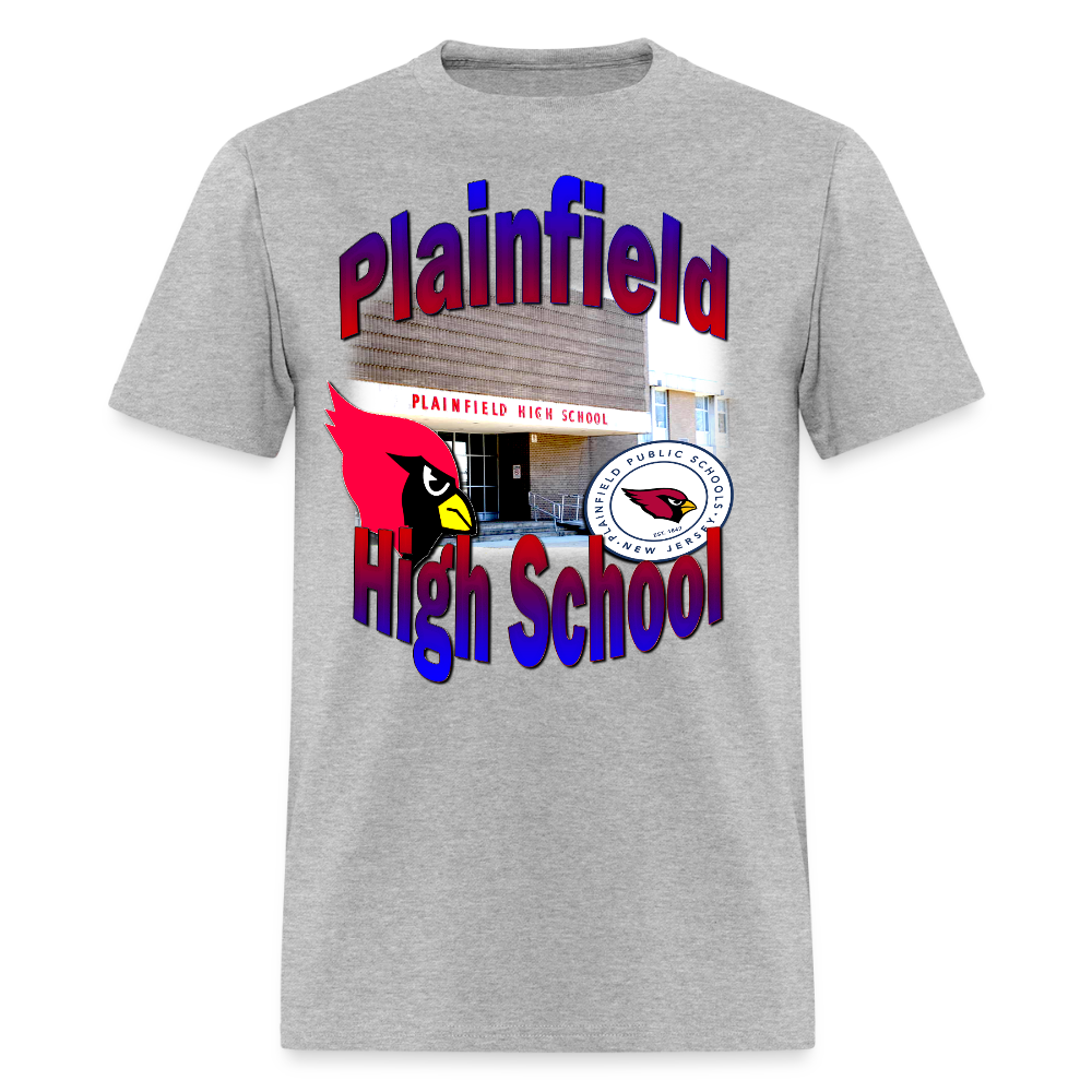 Plainfield High (NJ) T-Shirt - heather gray