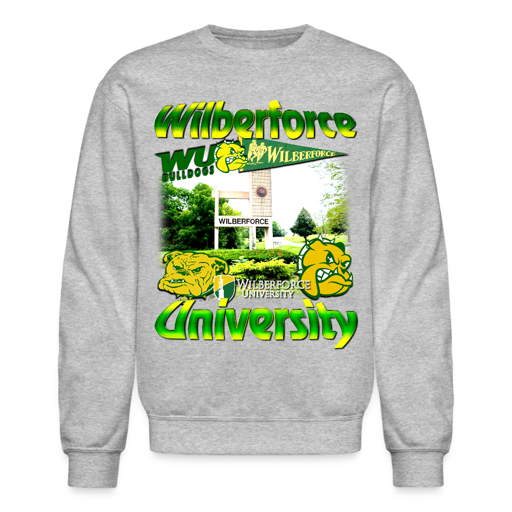 Wilberforce University Sweatshirt - heather gray