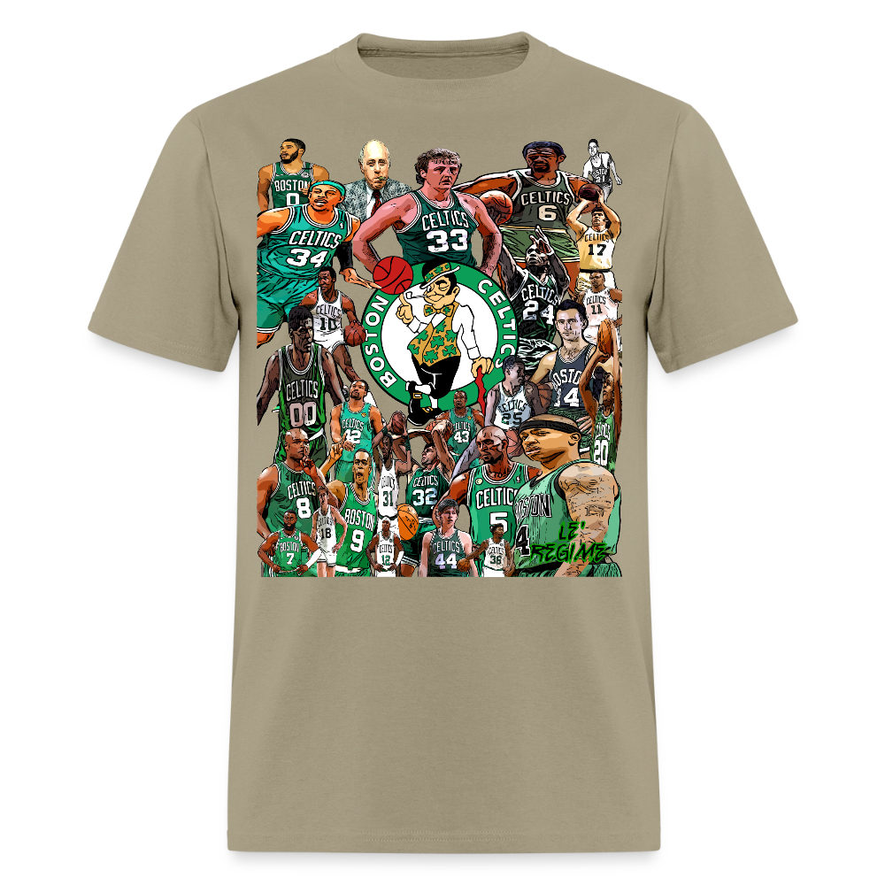 Boston Celtics All-Time Tee - khaki