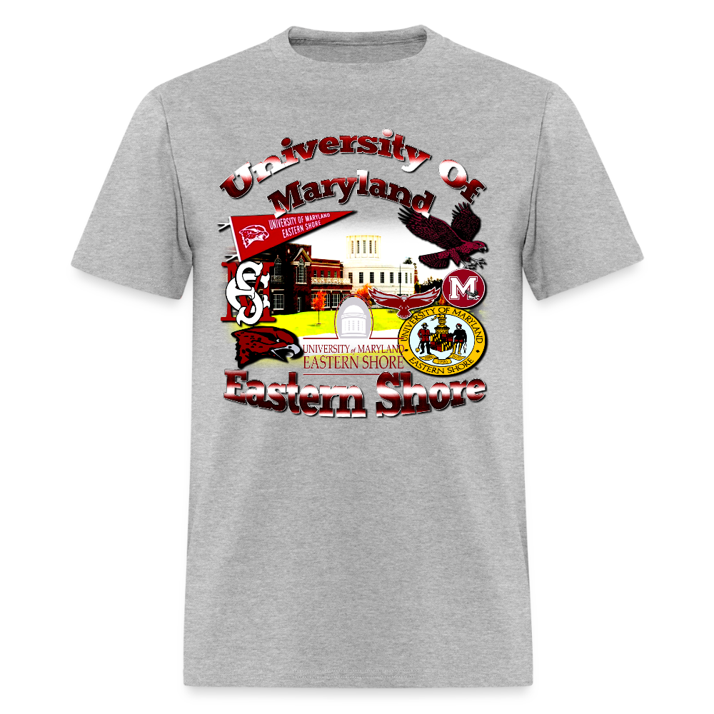 University Of Maryland Eastern Shore Tee - heather gray