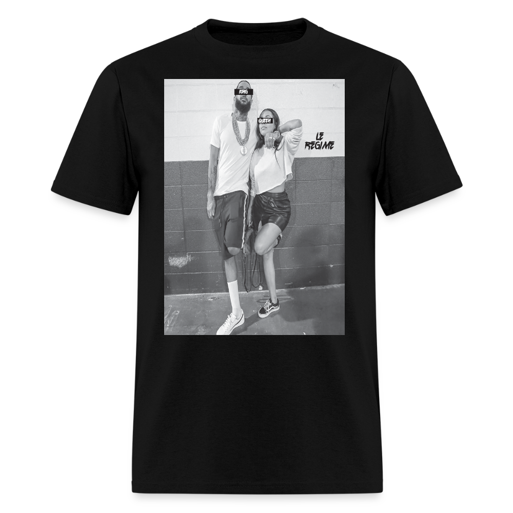King Nip x Queen Lauren Tee - black