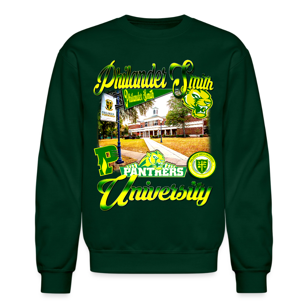 Philander Smith University Sweatshirt - forest green