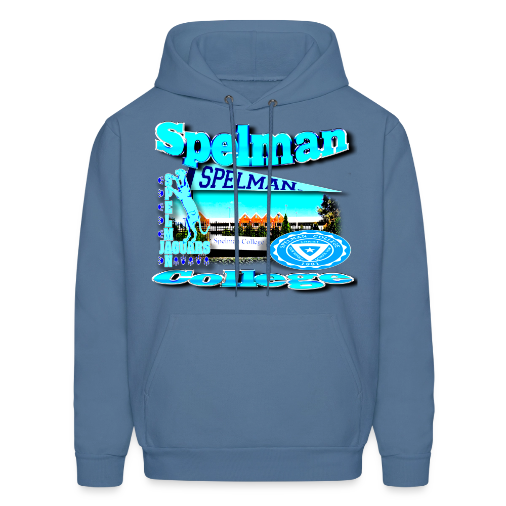 Spelman College Hoodie - denim blue