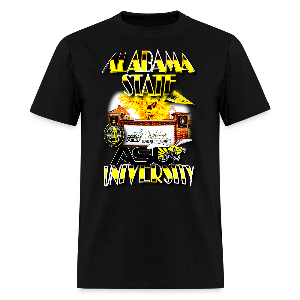 Alabama State Tee - black