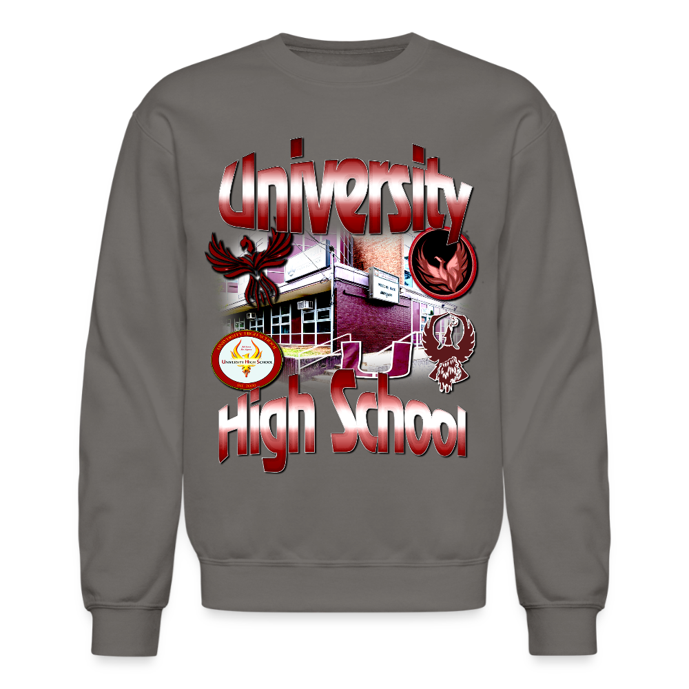 University High School Sweatshirt - asphalt gray