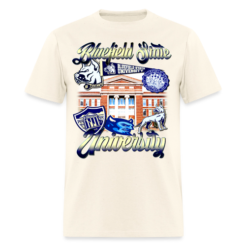 Bluefield State T-Shirt - sweet cream heather