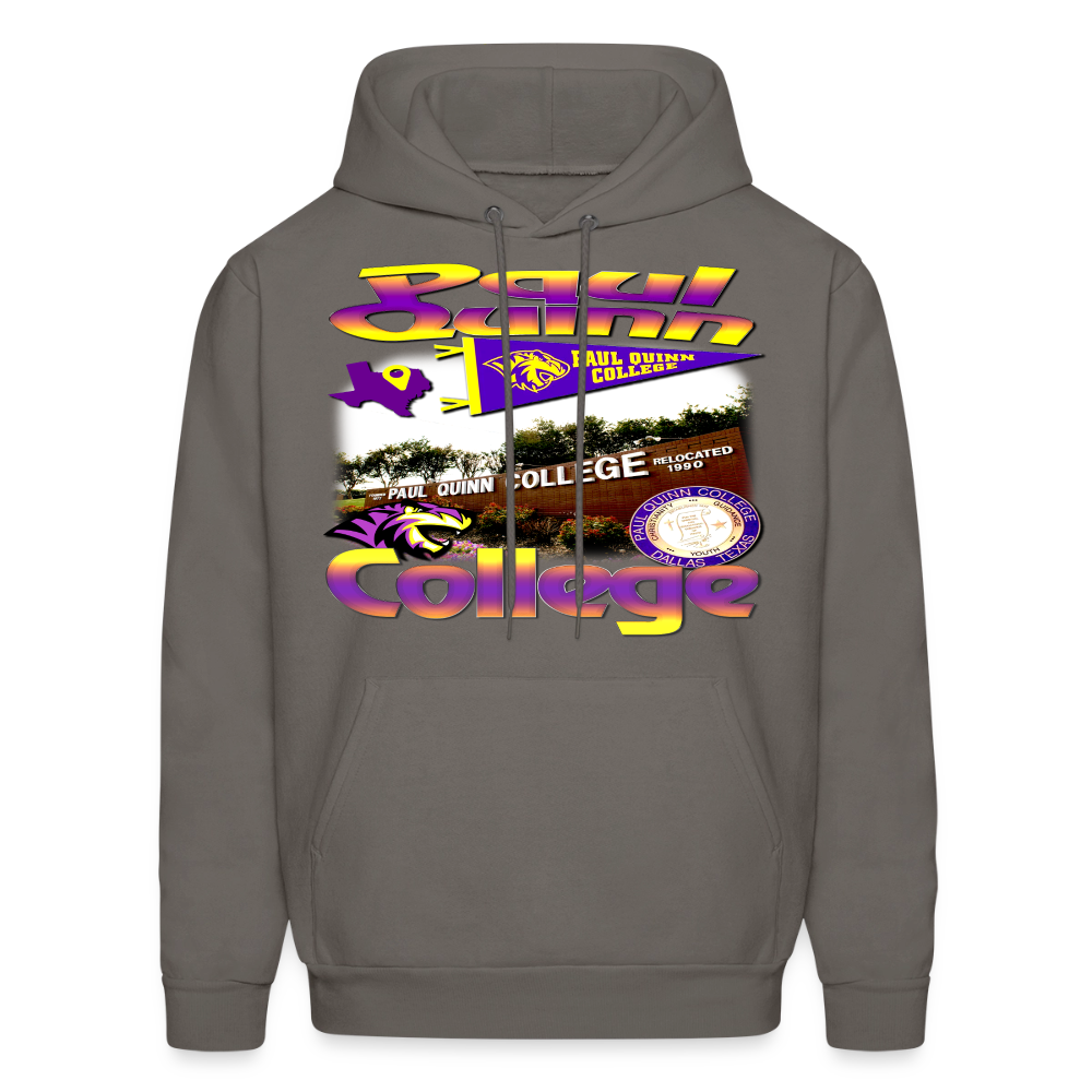 Paul Quinn College Hoodie - asphalt gray