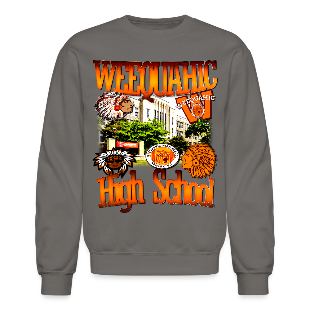 Weequahic High School Sweatshirt - asphalt gray