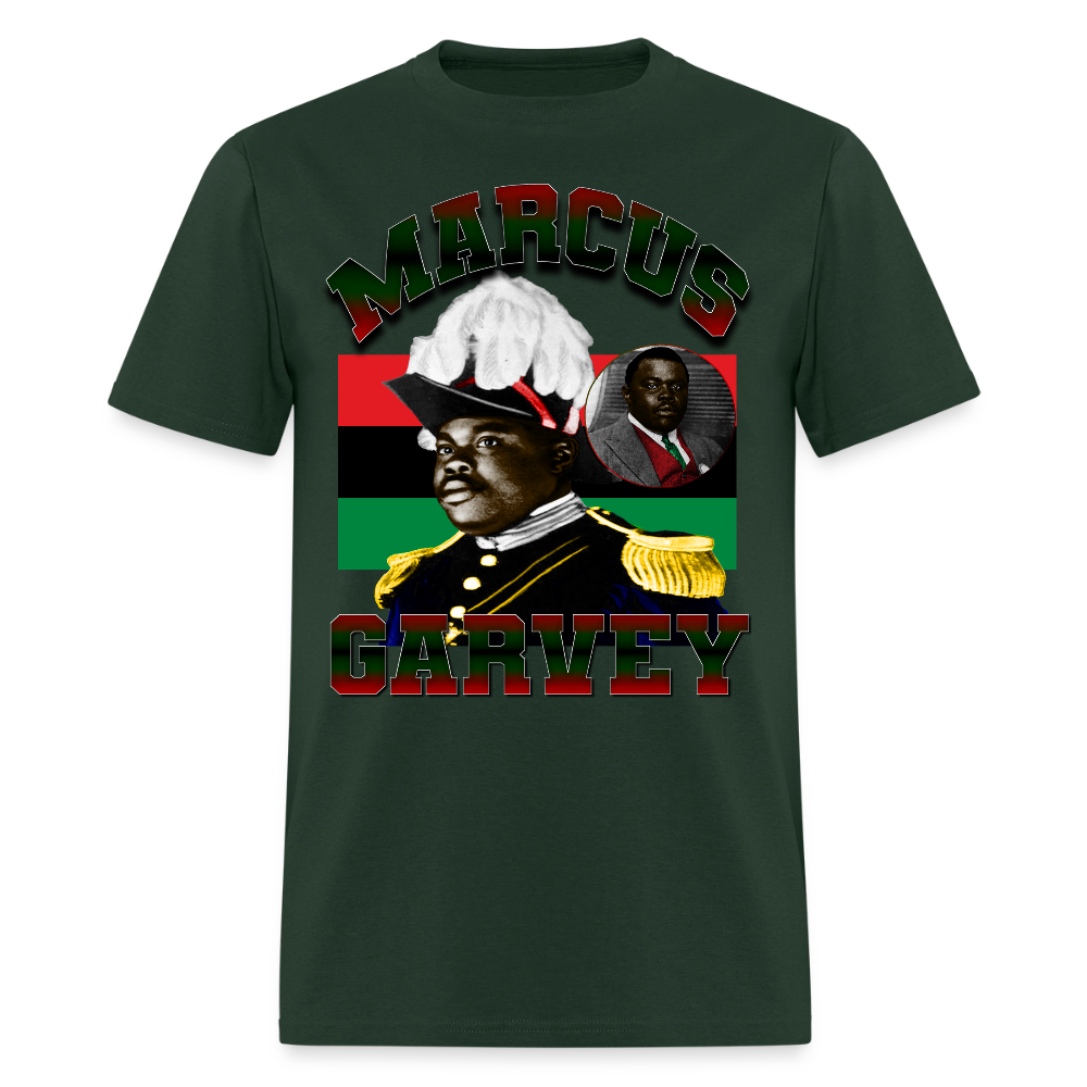 Marcus Garvey Tee - forest green