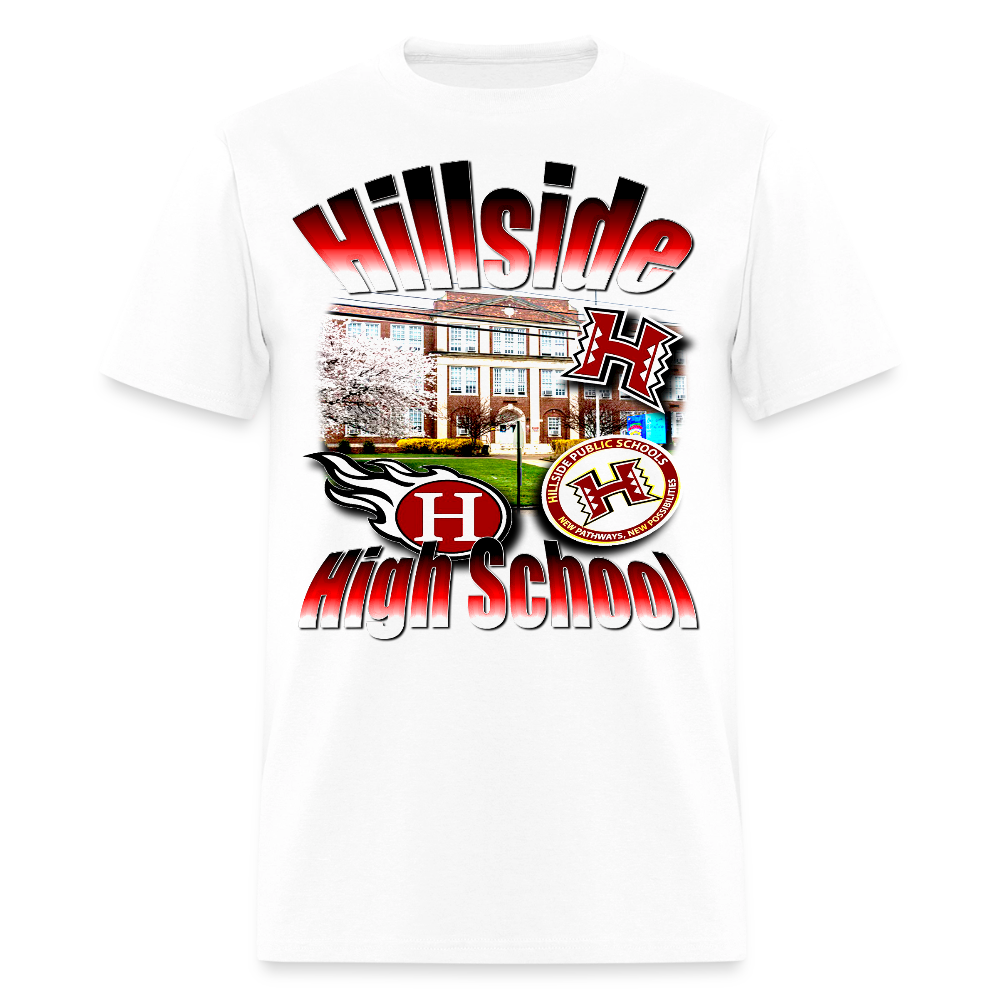 Hillside High (NJ) T-Shirt - white