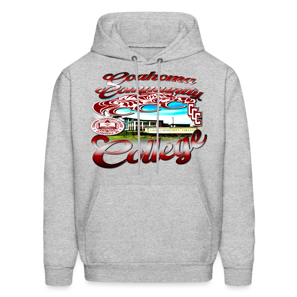 Coahoma Community College Hoodie - heather gray