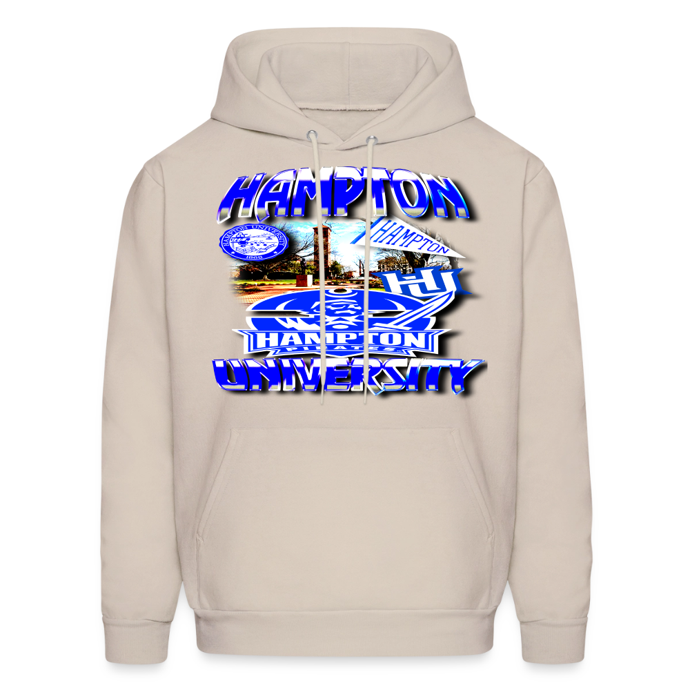 Hampton University Hoodie - Sand