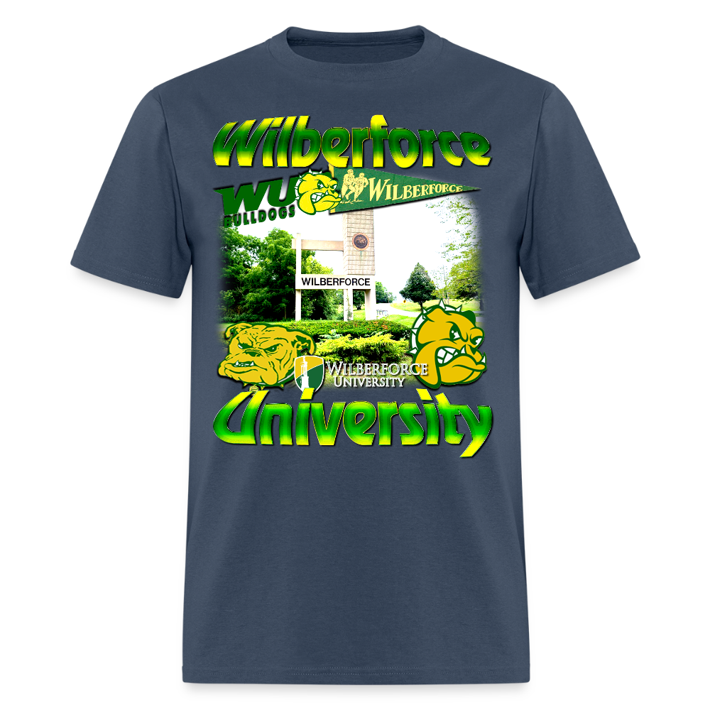 Wilberforce University T-Shirt -  blue dusk