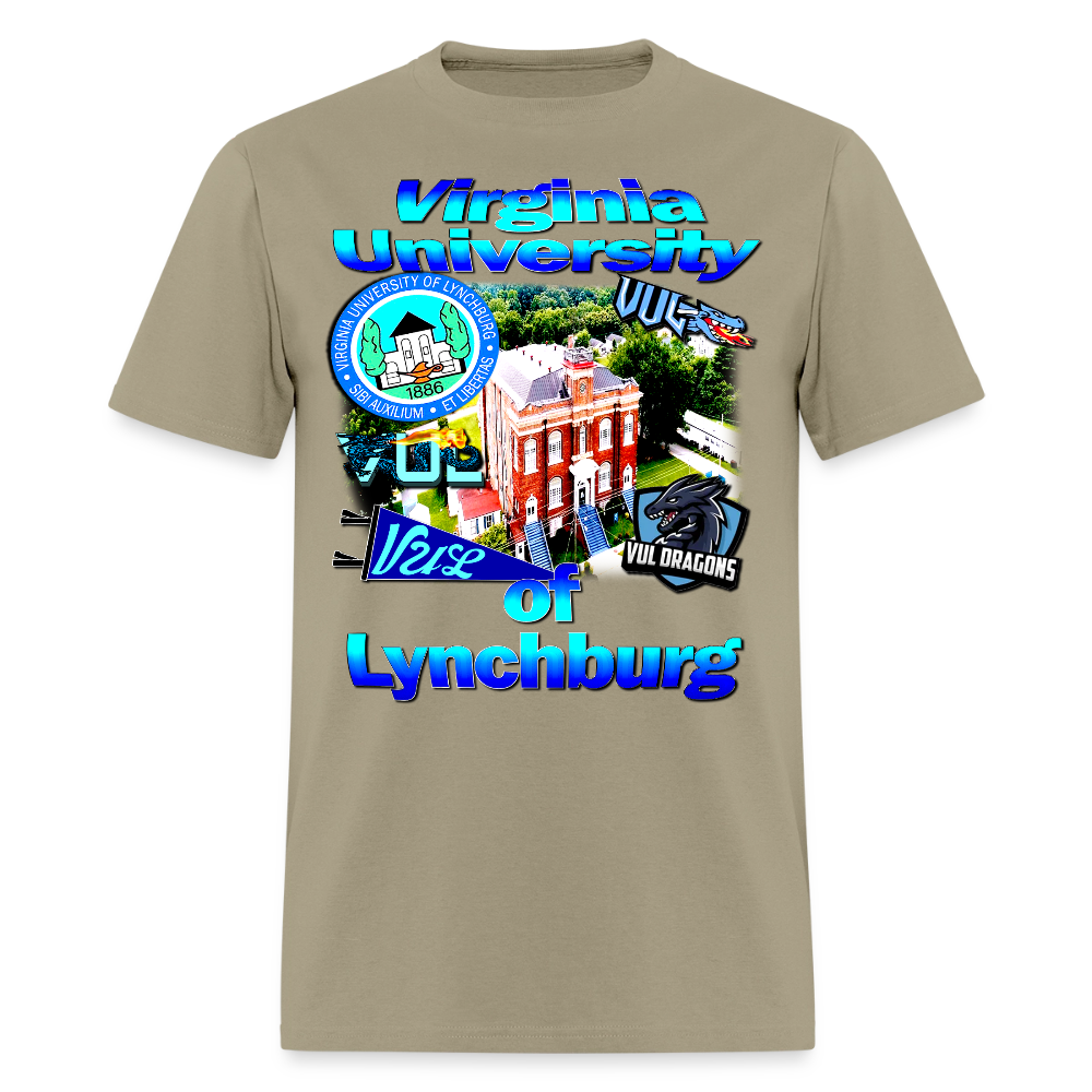 Virginia University of Lynchburg Tee - khaki