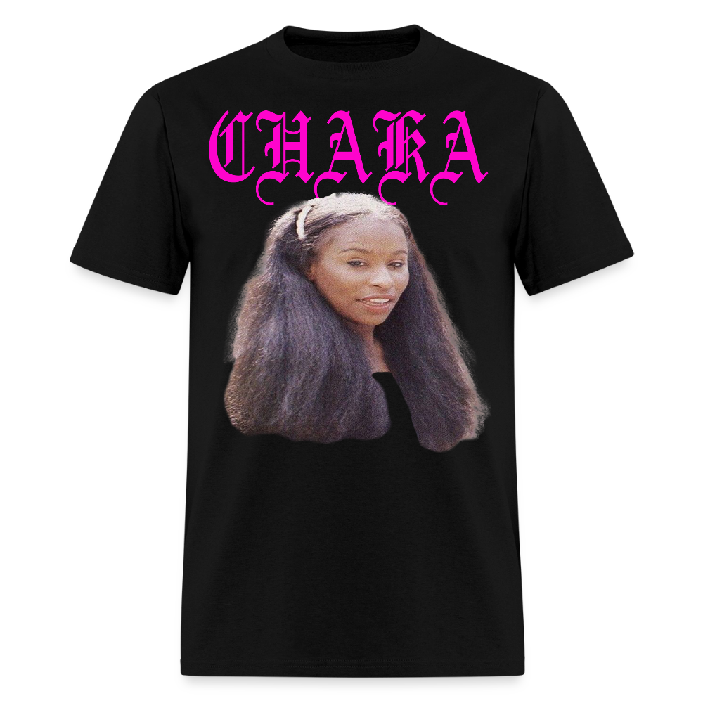 "Chaka" Chaka Khan Tee - black