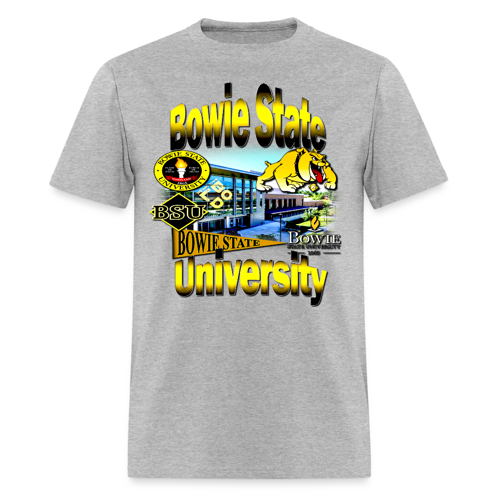 Bowie State Tee - heather gray