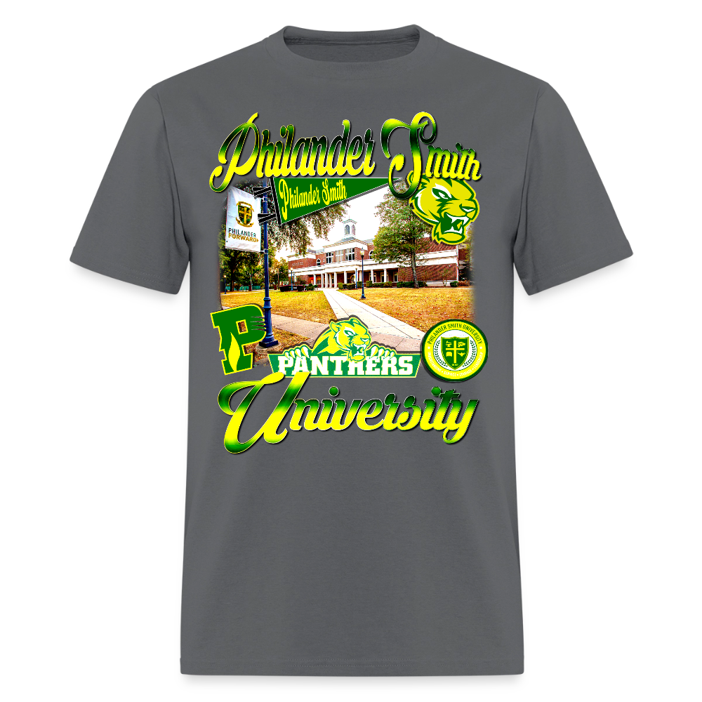 Philander Smith University Tee - charcoal