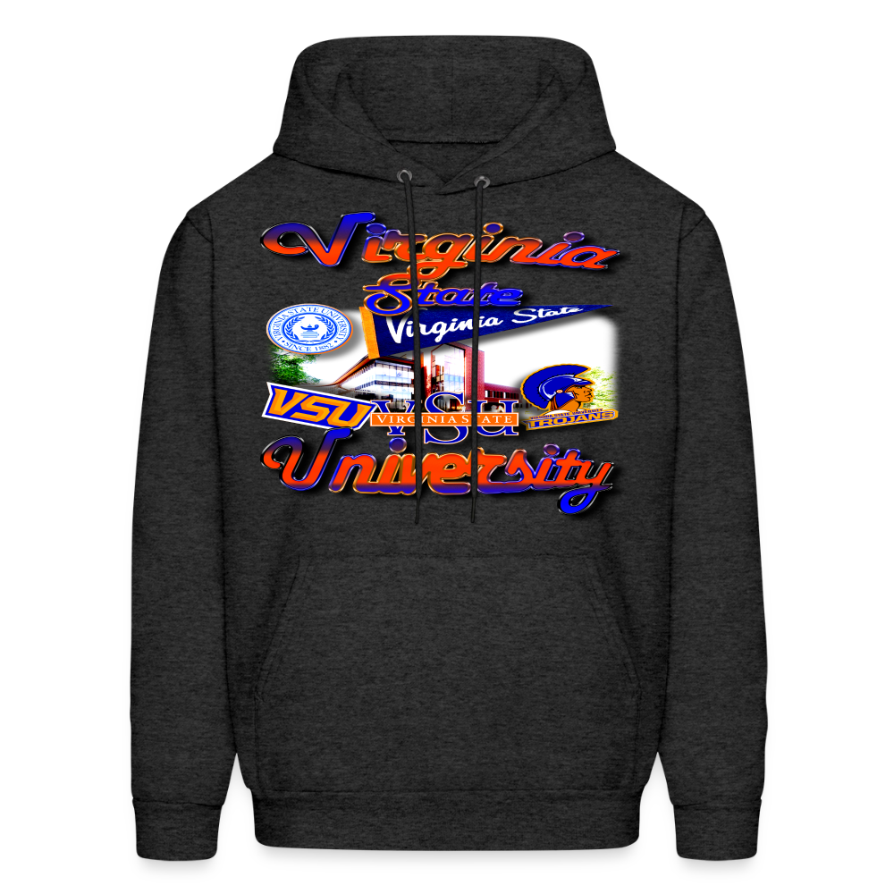 Virginia State Hoodie - charcoal grey