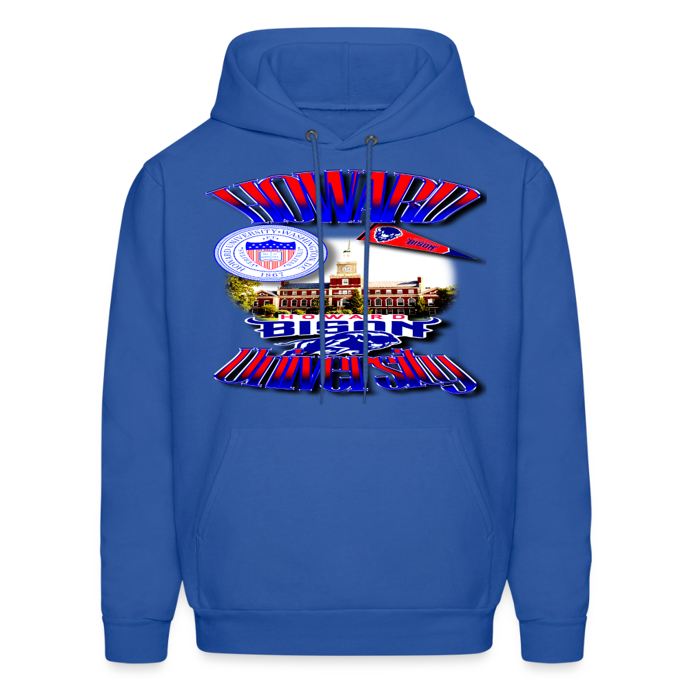 Howard University Hoodie - royal blue