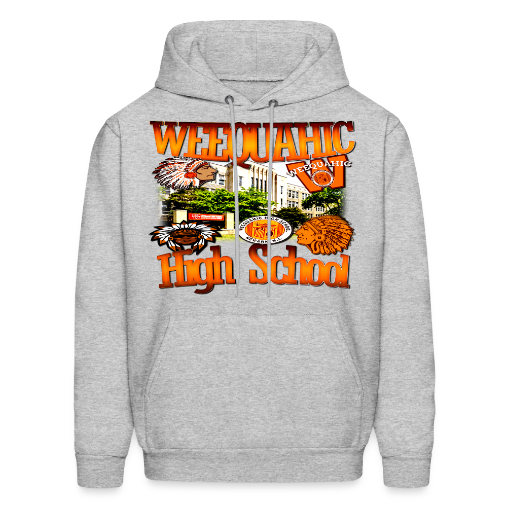 Weequahic High School Hoodie - heather gray