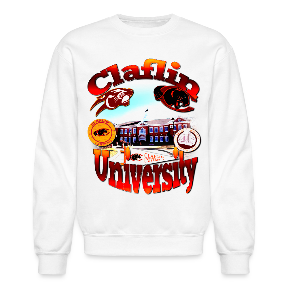 Claflin University Sweatshirt - white