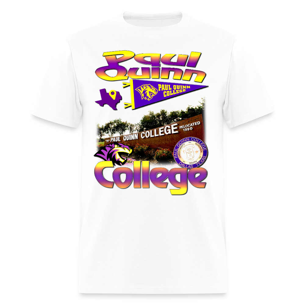 Paul Quinn College Tee - white
