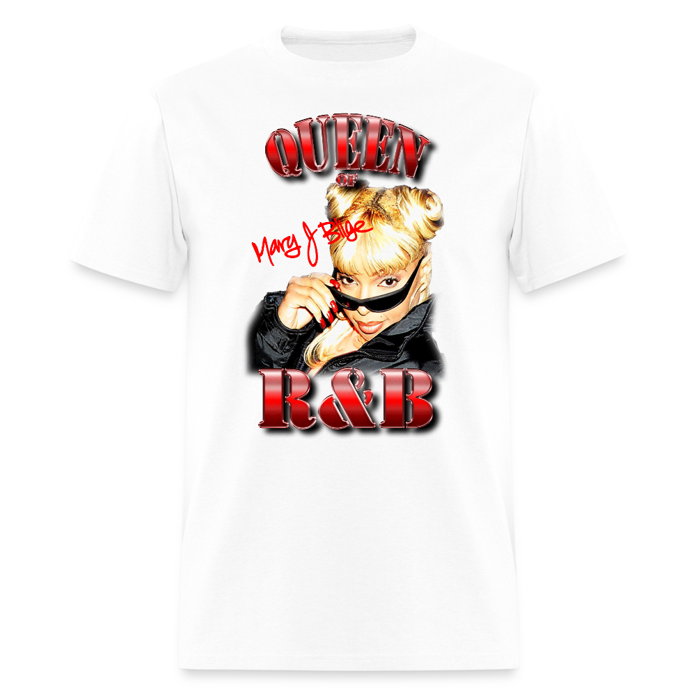 Mary J Blige x Queen Of R&B Tee - white