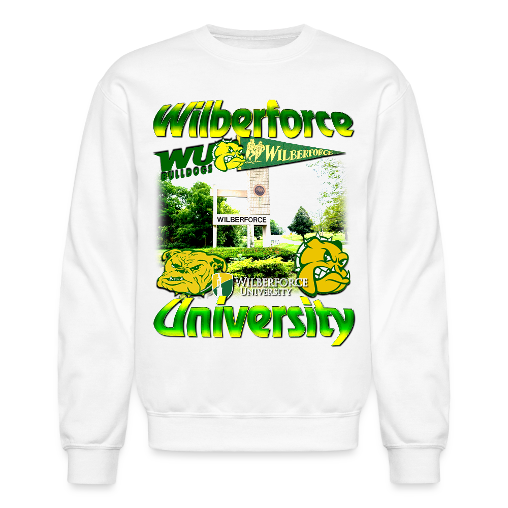Wilberforce University Sweatshirt - white