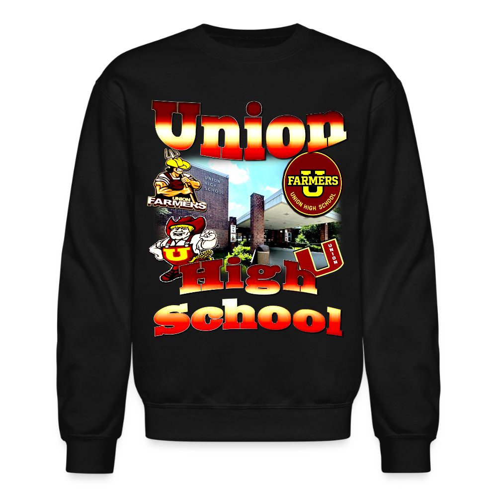 Union High School (NJ) Crewneck Sweatshirt - black