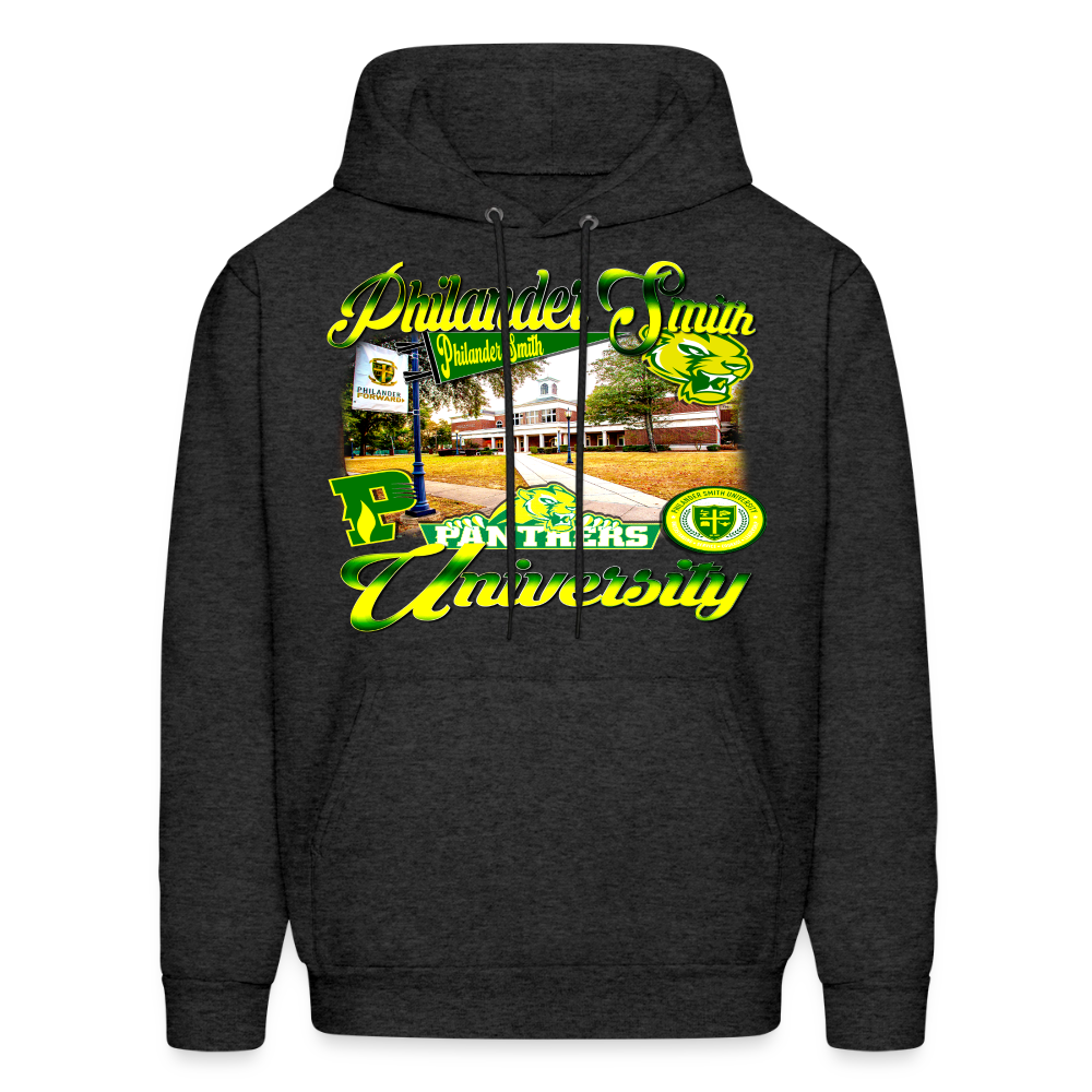 Philander Smith University Hoodie - charcoal grey