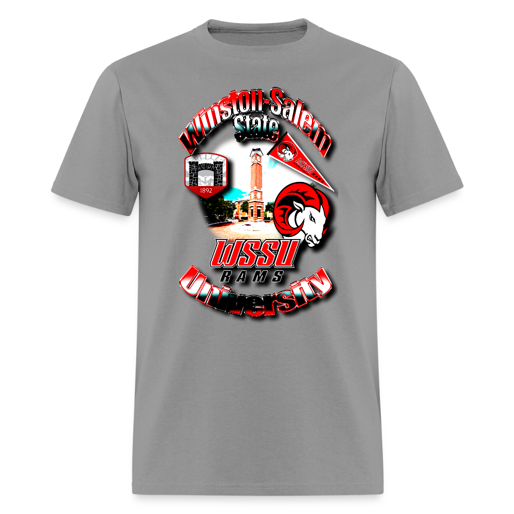 Winston-Salem State Tee - rock