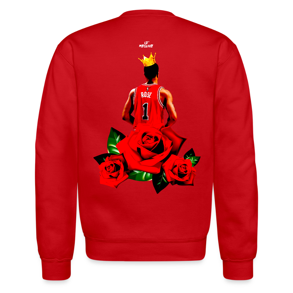Smell The Roses Sweatshirt - red