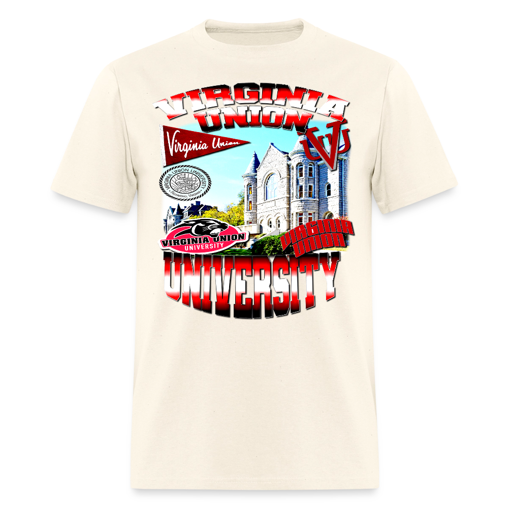 Virginia Union Tee - sweet cream heather