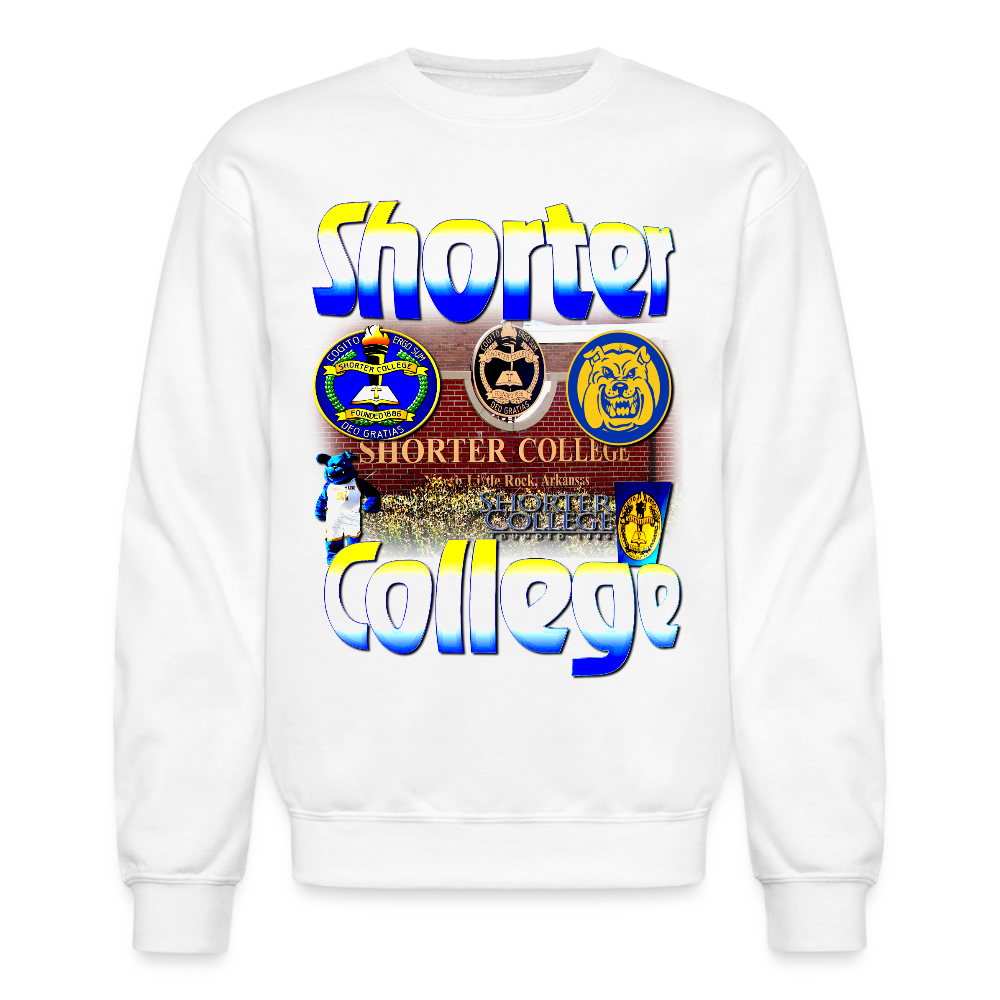 Shorter College Sweatshirt - white