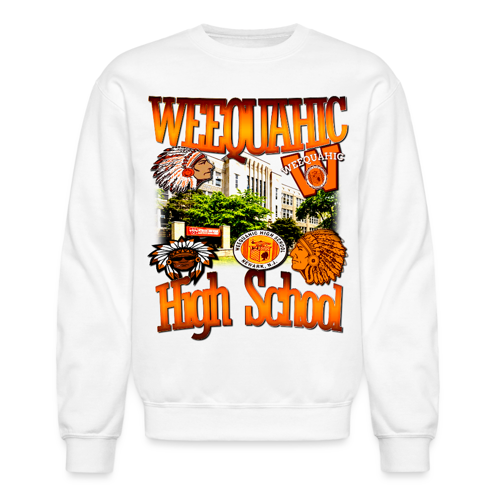 Weequahic High School Sweatshirt - white