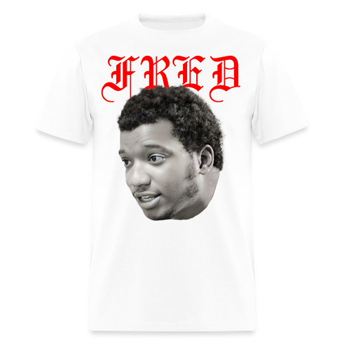 "Fred" Fred Hampton Tee - white